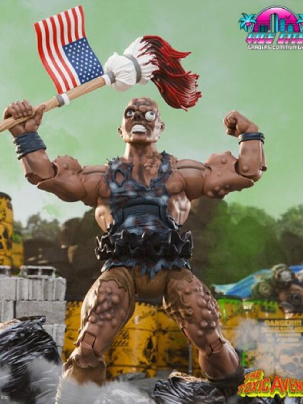 Super7 Ultimates Toxic Avenger 1984 Movie Version 7" Toxie Action Figure NIB